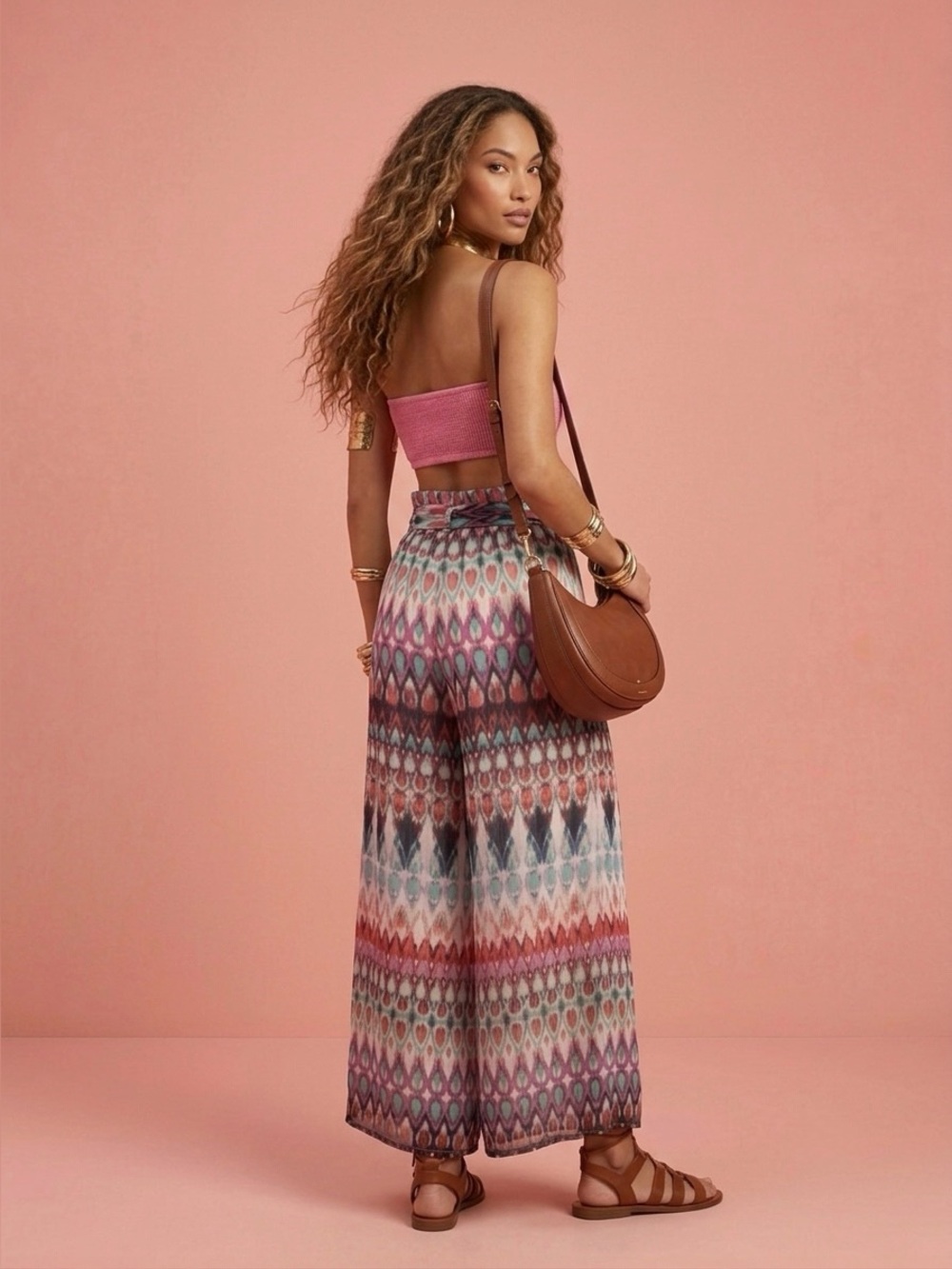 Truth Company Sheer Hobo Pants - Picture 2 of 6